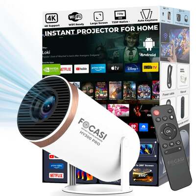Projector for Home HY300 PRO Portable Projectors - Kalesh Monk