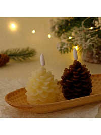 Pine Cone Candle - Pack of 3