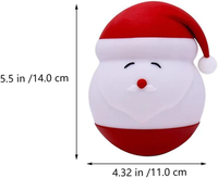 Santa Night Light for Kids,7 Colour Changing Baby Night Light