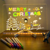 3D Acrylic Writing Board with Pen & Light