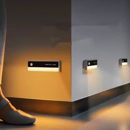 3Pcs Linkage Sensor Night Light, LED Motion Sensor Lights Night Lamp (5 cm, White) - Kalesh Monk
