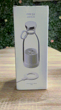 Traveller Portable Blender 2.0 – USB Rechargeable Personal Smoothie & Protein Shake Maker | Mini Juicer for Gym, Travel, Office & Home Use (400ml, BPA-Free) - Kalesh Monk