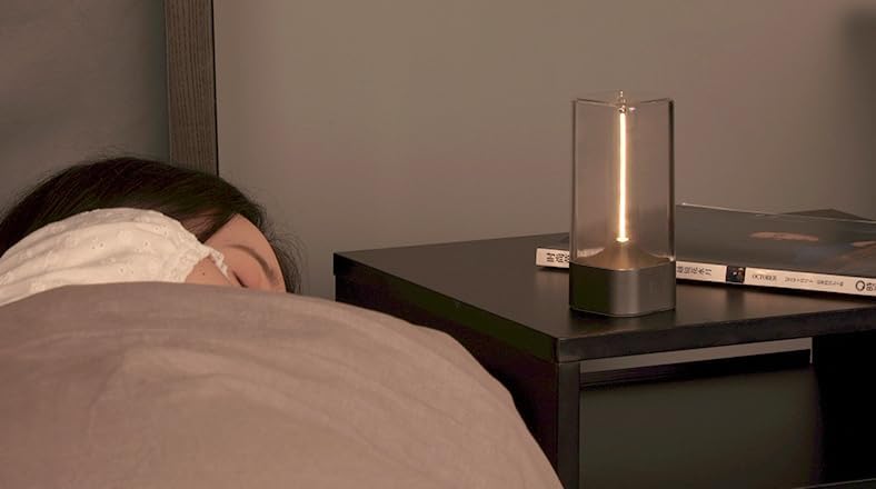 Magnetic Night Light Creative Gift Bedroom Atmosphere 1 Mini Touch Desk Lamp USB Charging Gray