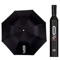 Wine Bottle Shape Mini Compact Foldable Umbrella