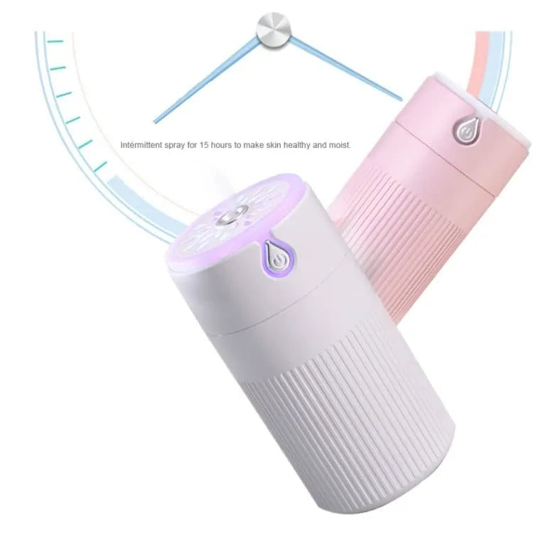 Cool Leaf Humidifier – 420ml Aroma Diffuser with LED Light | USB Portable Essential Oil Diffuser & Cool Mist Purifier for Bedroom & Home