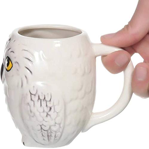 Coffee Mug, Birthday Gift for Girls and Boys, Ceramic Coffee Mug, Owl Coffee Mug, Rakhi Gift for Brother & Sister (White, 500 ml)