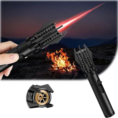 Jet Flame Torch Lighter – Refillable Windproof Metal Flame Lighter for Parties, Candles, Hookah & Outdoor Use