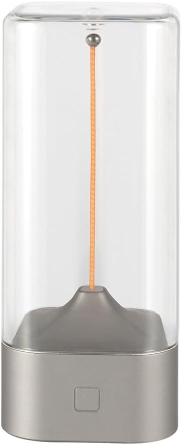 Magnetic Night Light Creative Gift Bedroom Atmosphere 1 Mini Touch Desk Lamp USB Charging Gray