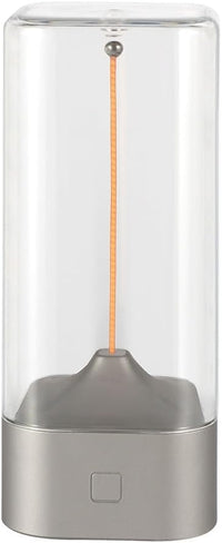 Magnetic Night Light Creative Gift Bedroom Atmosphere 1 Mini Touch Desk Lamp USB Charging Gray