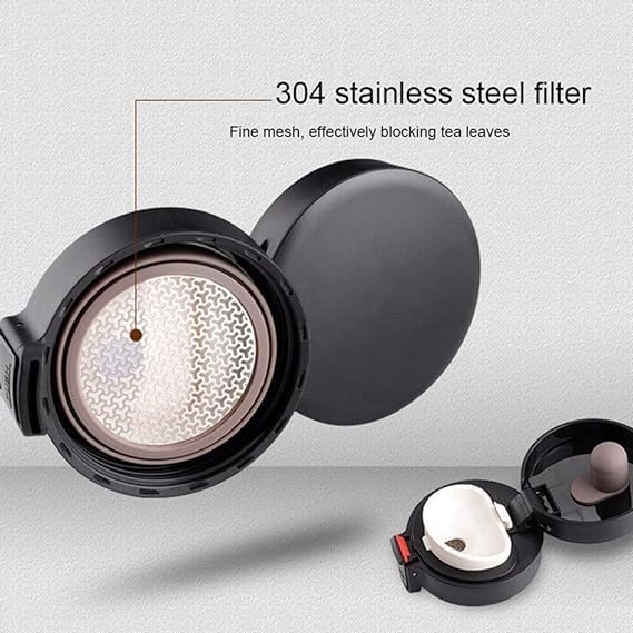 Coffee Mug insulated hot cold drink coffee cup tea beer double wall travel mug vacuum insulation stainless steel car coffee mug with leakproof lid reusable thermal cup - Kalesh Monk