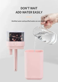 Galaxy Projector Humidifier – 2-in-1 Essential Oil Diffuser + Night Light | Aromatherapy Mist + Colorful LED Starry Sky for Party, Bedroom, and Relaxation Vibes