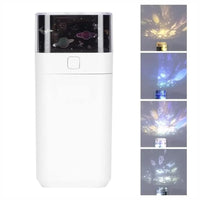 Galaxy Projector Humidifier – 2-in-1 Essential Oil Diffuser + Night Light | Aromatherapy Mist + Colorful LED Starry Sky for Party, Bedroom, and Relaxation Vibes
