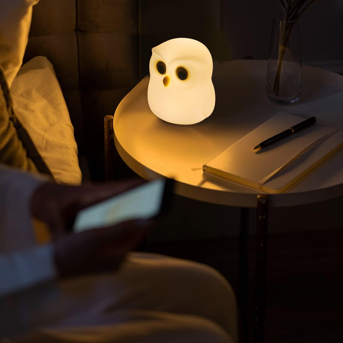 Cute Owl Kids Night Light Lamp