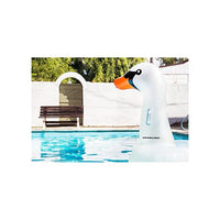 Swan pool inflatables boat,Water inflatable little swan floating row pvc blowing white swan floating bed for pool in hot summers. - Kalesh Monk