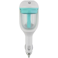 Car Humidifier – USB Mini Cool Mist Diffuser with LED Light | Portable Aroma Air Purifier for Car, Office & Travel