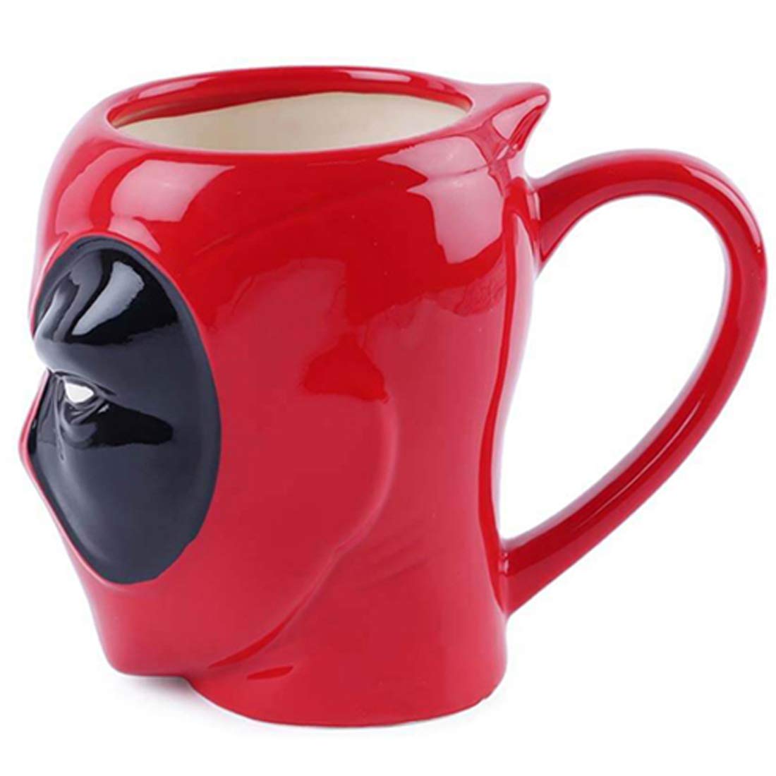 3D Ceramic Birthday Gift Item Dead Pool Mug with Keychain Coffee Mug Tea Cup 400 ml - Kalesh Monk