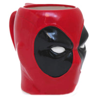 3D Ceramic Birthday Gift Item Dead Pool Mug with Keychain Coffee Mug Tea Cup 400 ml - Kalesh Monk