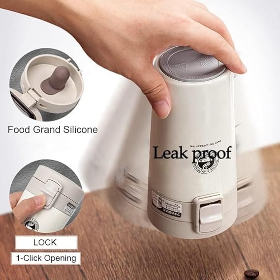 Coffee Mug insulated hot cold drink coffee cup tea beer double wall travel mug vacuum insulation stainless steel car coffee mug with leakproof lid reusable thermal cup - Kalesh Monk