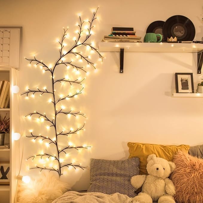 Enchanted Willow Vine Lights Led Tree Branch Light for Decoration Lighting Decor in Home - Kalesh Monk