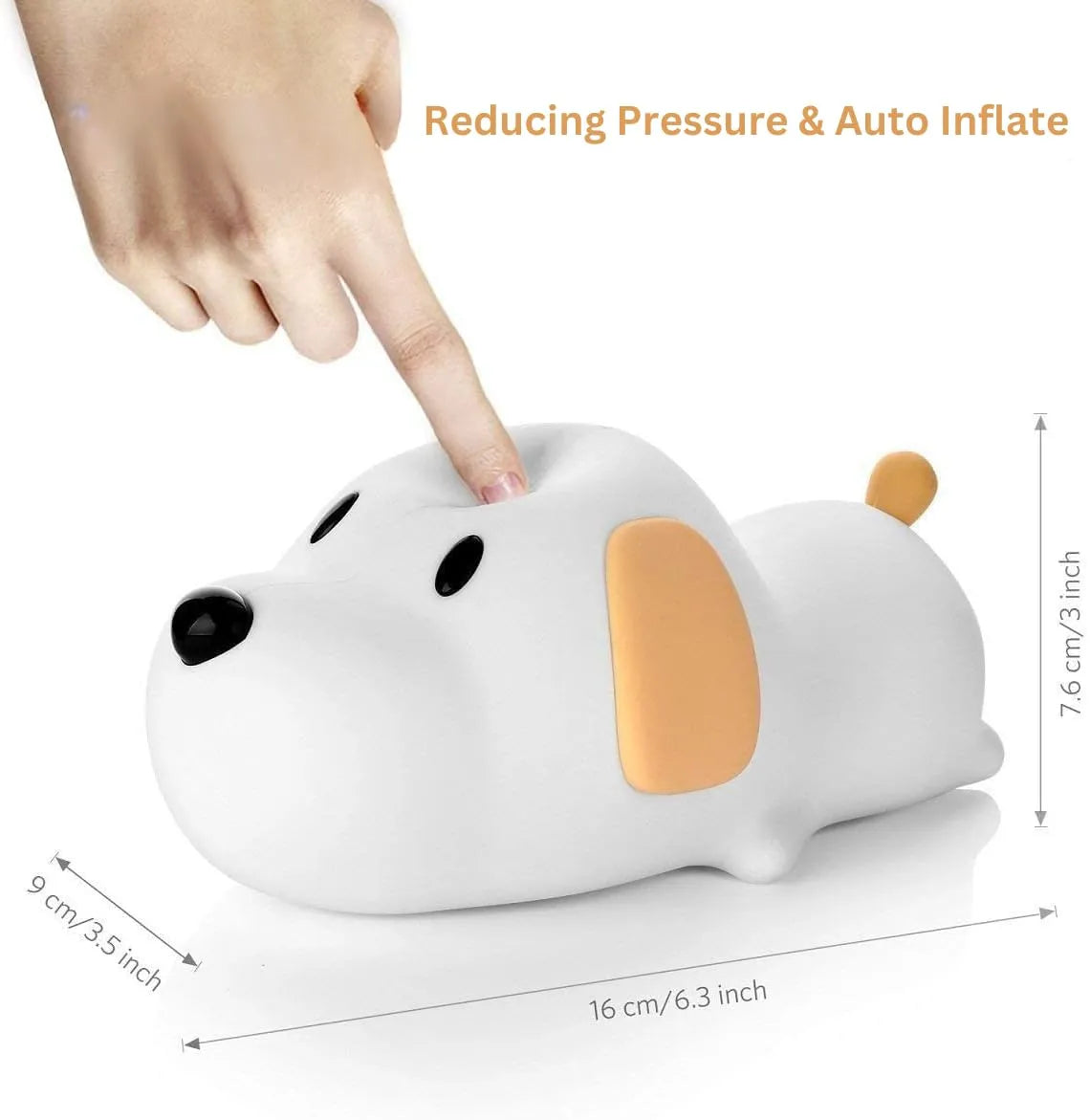 Dreamy Pup Night Light – Rechargeable LED Lamp for Gifting & Bedside Decor