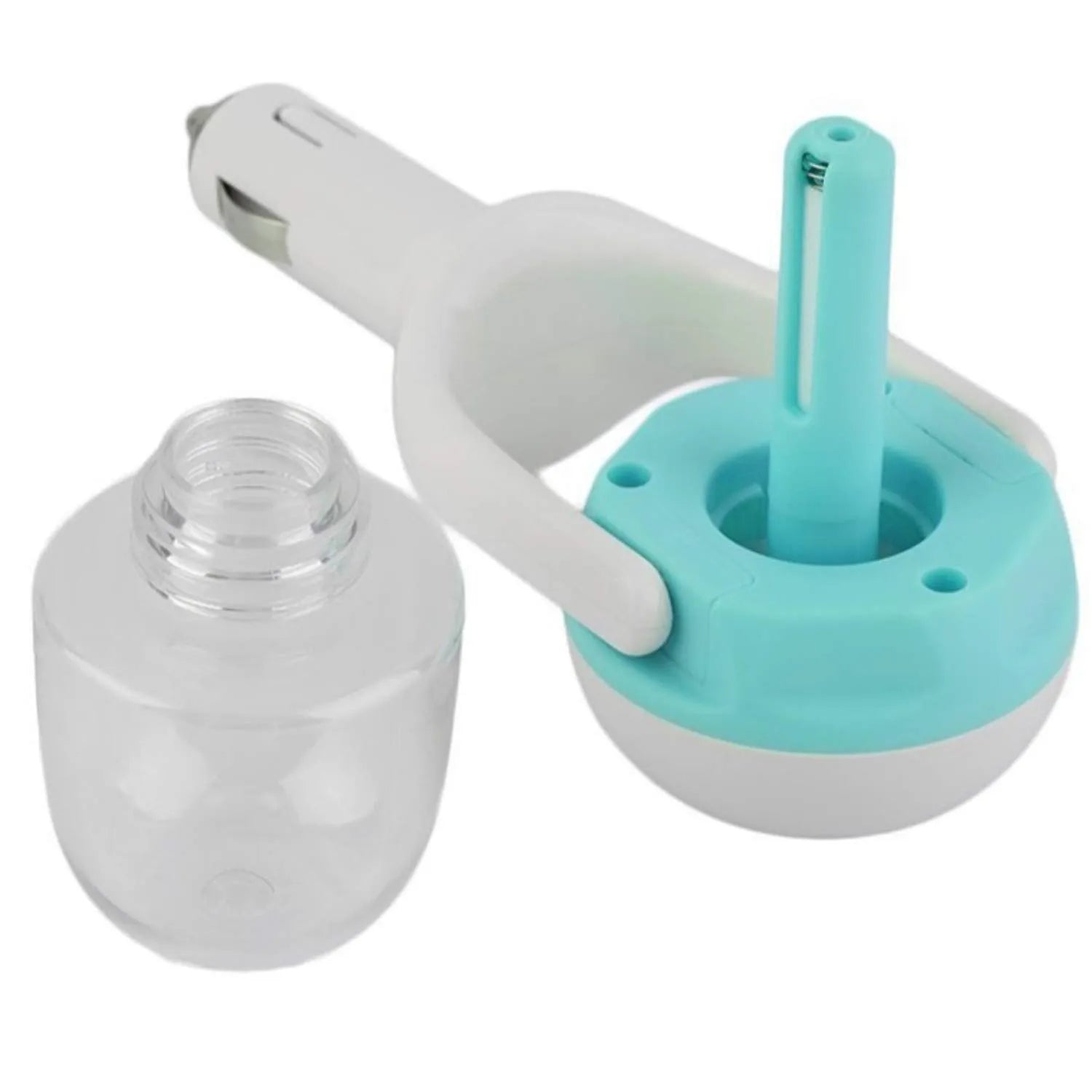 Car Humidifier – USB Mini Cool Mist Diffuser with LED Light | Portable Aroma Air Purifier for Car, Office & Travel