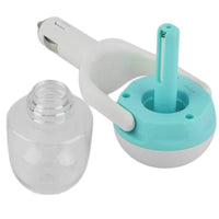 Car Humidifier – USB Mini Cool Mist Diffuser with LED Light | Portable Aroma Air Purifier for Car, Office & Travel