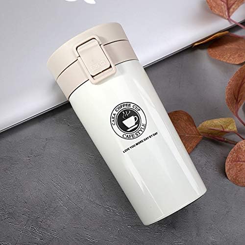 Coffee Mug insulated hot cold drink coffee cup tea beer double wall travel mug vacuum insulation stainless steel car coffee mug with leakproof lid reusable thermal cup - Kalesh Monk