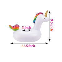 Water Pool Fun Inflatable 14 Unicorn Drink Holder (Free Air Pump)