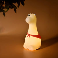 Cute Giraffe Animal Silicone Led Lamp For Baby Room Decor For Kids Room - Kalesh Monk