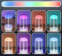 Jellyfish Bluetooth Speaker – LED Water Lamp with Built-In Sound System | 360° Color Show Audio Device for Parties, Bedroom & Mood Lighting
