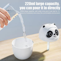 Mini Cute Panda Cool Mist Humidifier for Room Moisture - Kalesh Monk