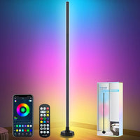 Smart RGB Floor Lamp – Minimal Corner Light for Gaming & Home Decor