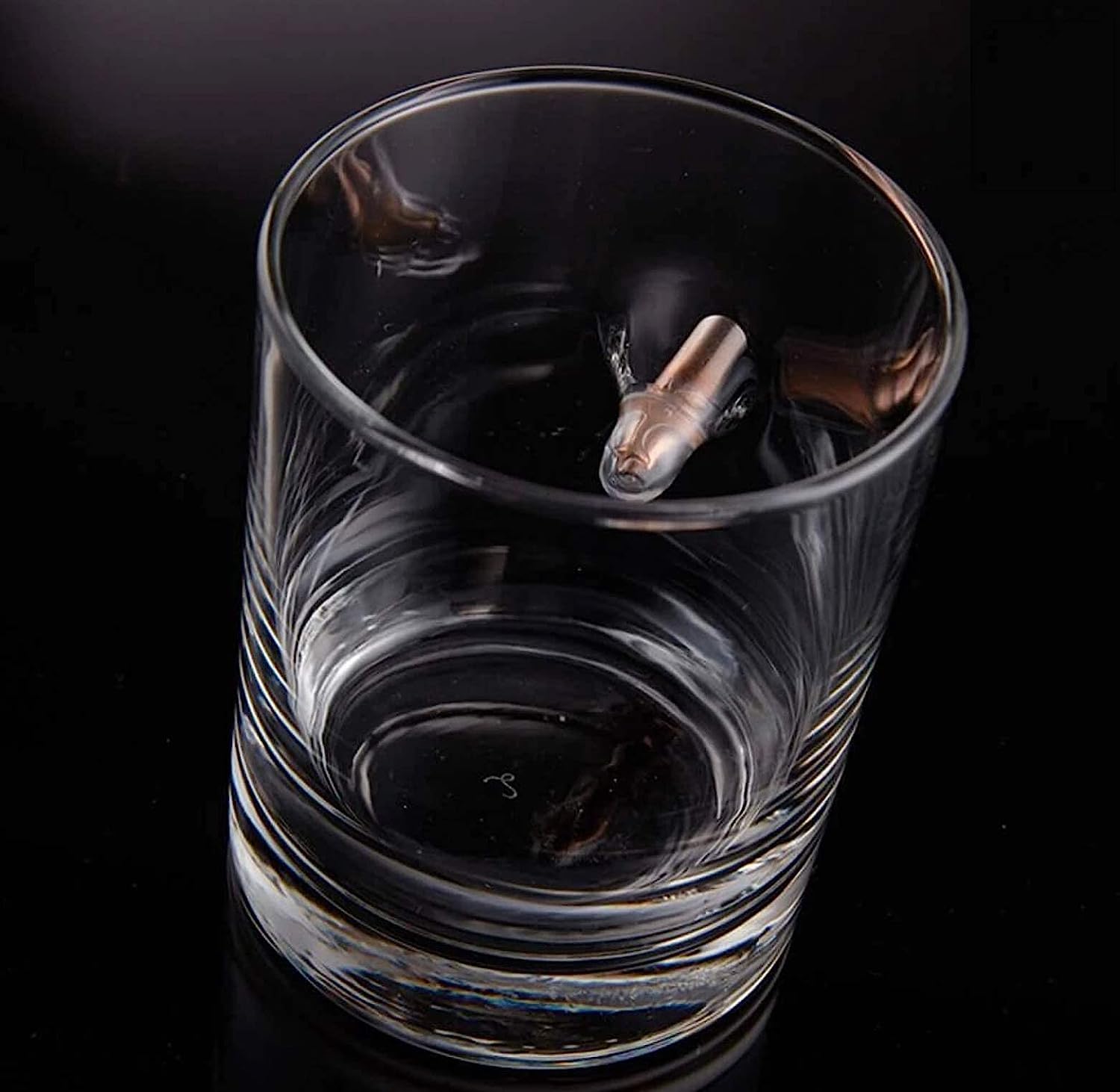 Bullet Whiskey Glasses for Men | Old Fashioned Whiskey Glasses - Kalesh Monk
