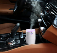 Cool Leaf Humidifier – 420ml Aroma Diffuser with LED Light | USB Portable Essential Oil Diffuser & Cool Mist Purifier for Bedroom & Home