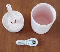 Cool Leaf Humidifier – 420ml Aroma Diffuser with LED Light | USB Portable Essential Oil Diffuser & Cool Mist Purifier for Bedroom & Home