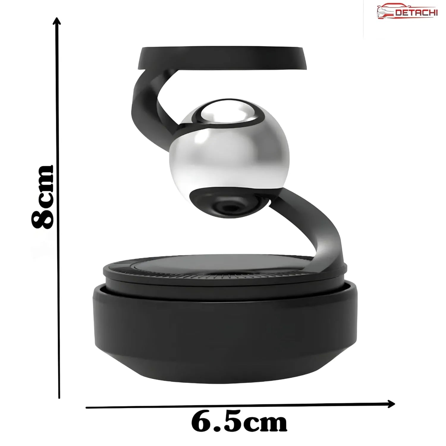 Solar Powered Car Air Diffuser Dimensions