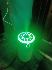 Cool Leaf Humidifier – 420ml Aroma Diffuser with LED Light | USB Portable Essential Oil Diffuser & Cool Mist Purifier for Bedroom & Home