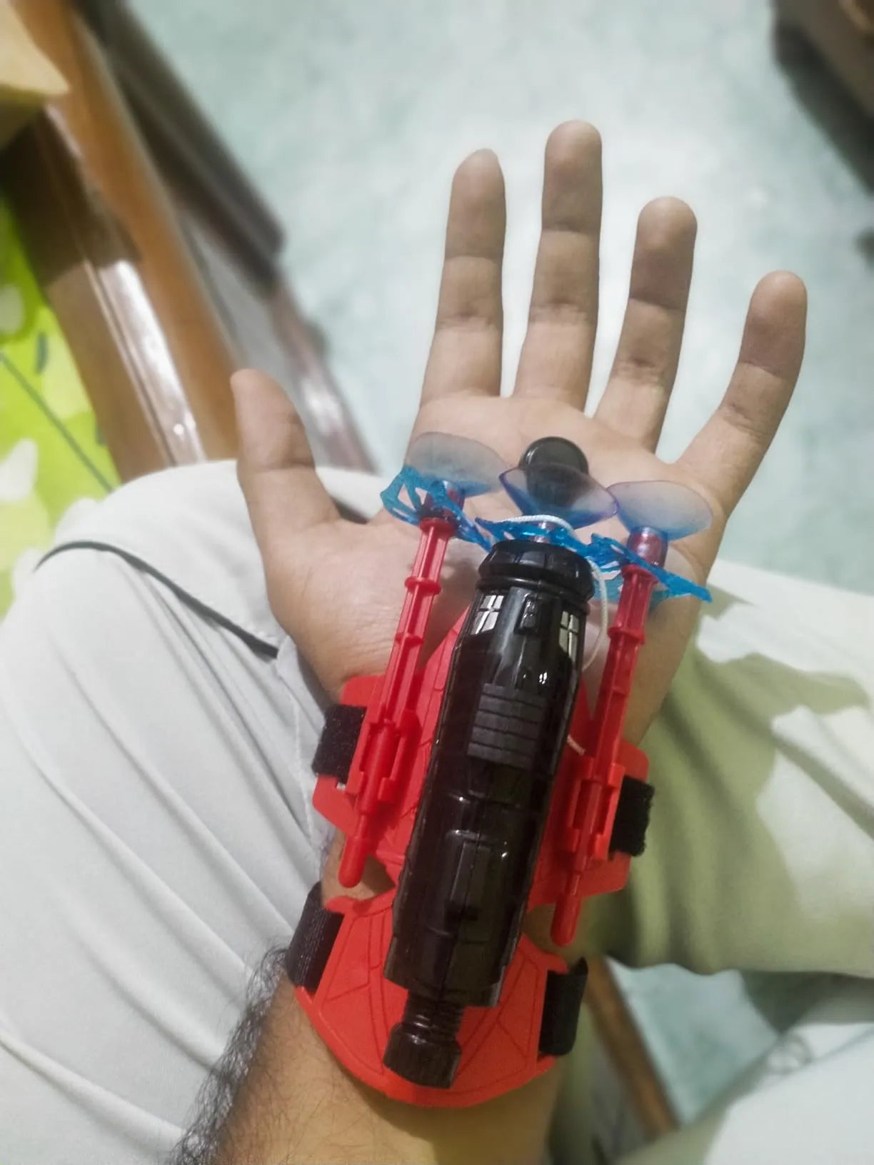 Spider Web Shooter Toy for Kids – Wrist Launcher Roleplay Kit with Glove & Dart Refills | Party Costume & Cosplay Prop for Boys & Girls