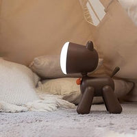 Cute Puppy Shape Lamp Animal LED Night Light Adjustable Brightness & Children's Eye Care Night light - Kalesh Monk