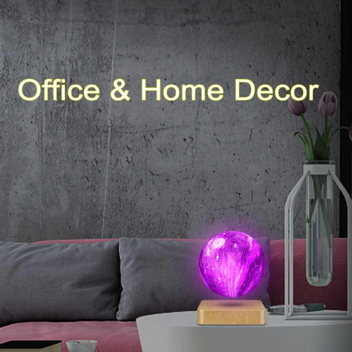 Floating Colorful Mars Touch Lamp