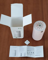 Cool Leaf Humidifier – 420ml Aroma Diffuser with LED Light | USB Portable Essential Oil Diffuser & Cool Mist Purifier for Bedroom & Home