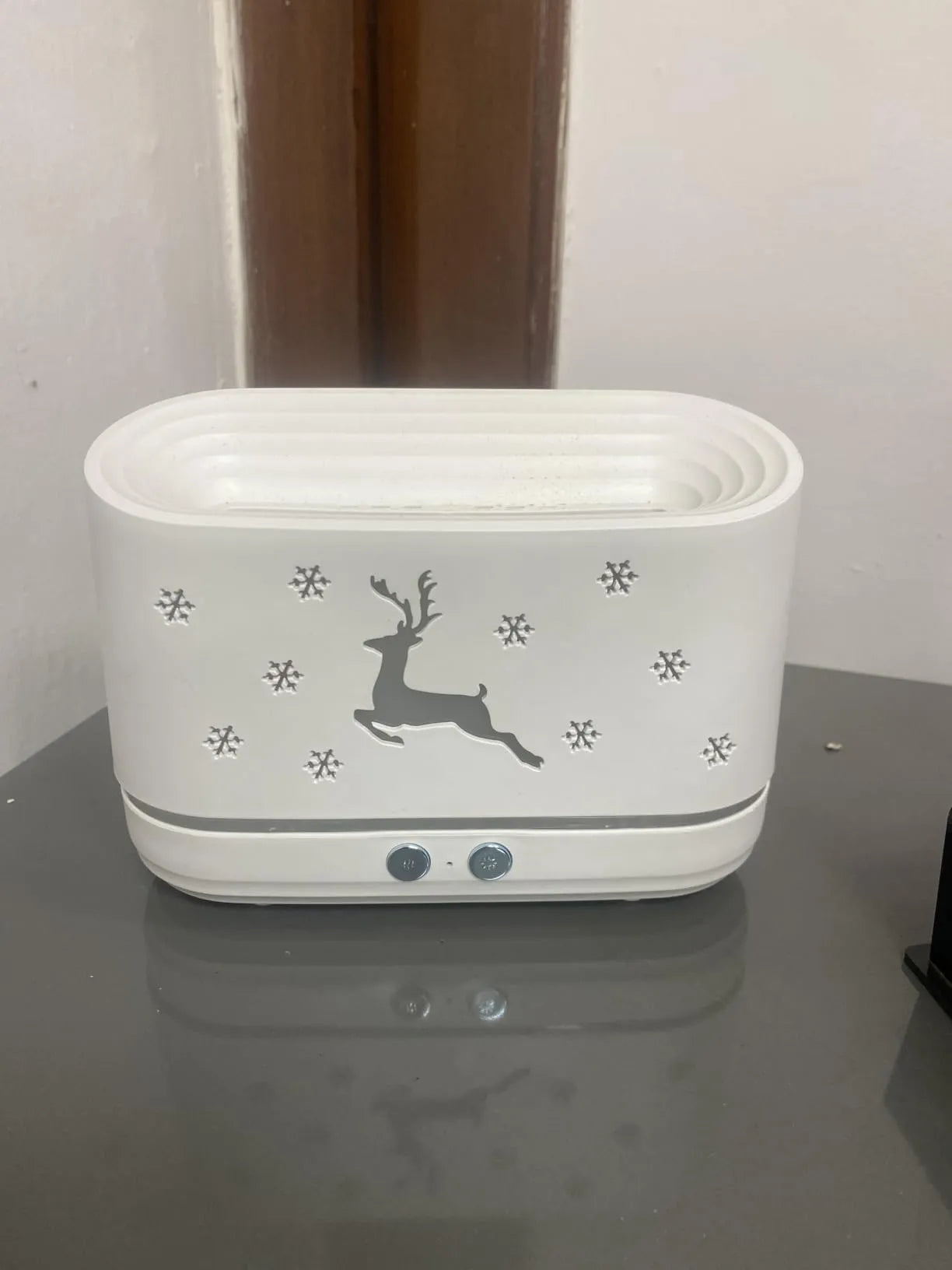 Flame Humidifier with LED Fire Effect – Cool Mist Aromatherapy Diffuser | USB Portable Air Purifier & Mood Light for Bedroom & Home Decor