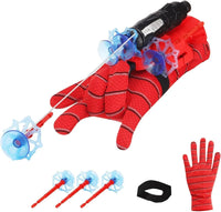 Spider Web Shooter Toy for Kids – Wrist Launcher Roleplay Kit with Glove & Dart Refills | Party Costume & Cosplay Prop for Boys & Girls