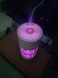 Magic Cup Humidifier – USB Portable Cool Mist Diffuser with LED Light | Mini Aroma Air Purifier for Desk, Car & Home Decor