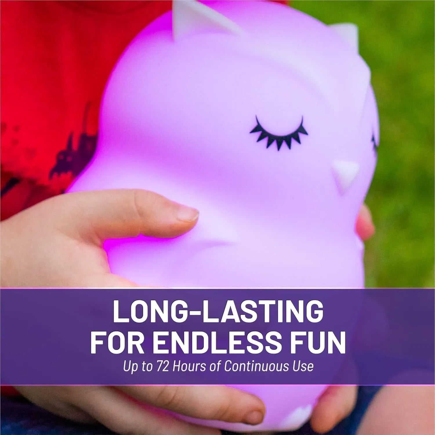 Owl Silicone Lamp – Color Changing Night Light for Kids & Bedroom