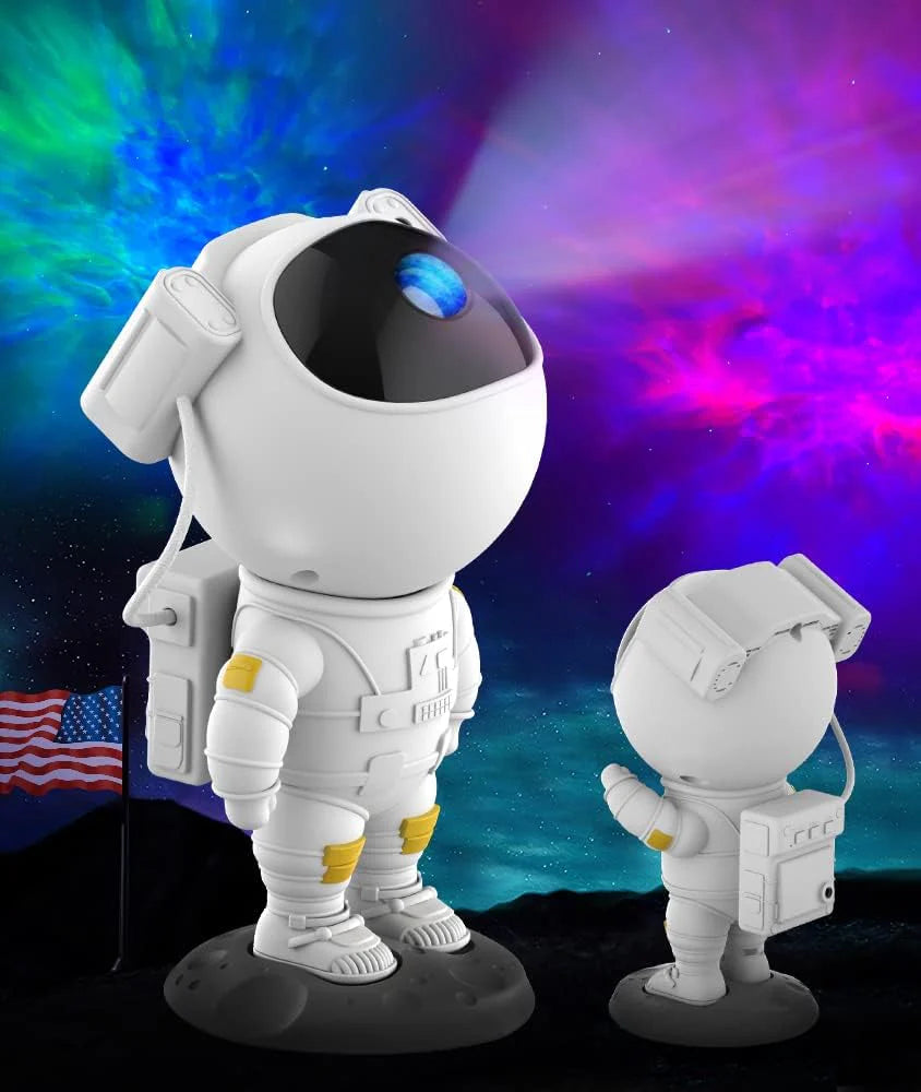 Starry Night Light Astronaut Projector Star Projector Galaxy Night Light - Astronaut Starry Nebula Ceiling LED Lamp, Gift for Kids or Adults, for Bedroom, for Christmas, Birthdays. - Kalesh Monk