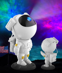 Starry Night Light Astronaut Projector Star Projector Galaxy Night Light - Astronaut Starry Nebula Ceiling LED Lamp, Gift for Kids or Adults, for Bedroom, for Christmas, Birthdays. - Kalesh Monk