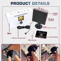 32 x 32 Inch Programmable LED Display Cell Phone Control Screen for Car Home Decoration, 1 Set Max Display, Advertising - Kalesh Monk