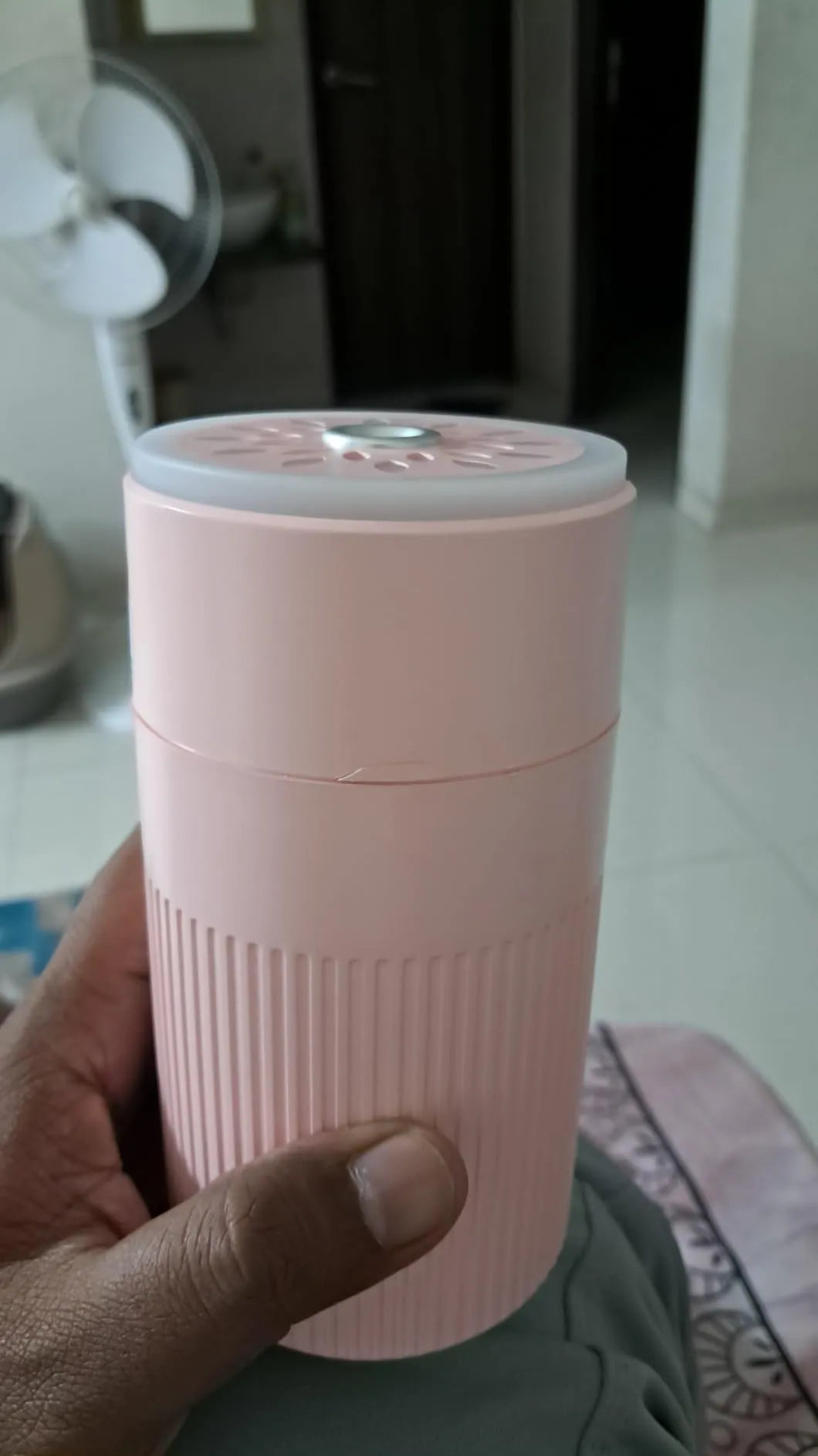 Cool Leaf Humidifier – 420ml Aroma Diffuser with LED Light | USB Portable Essential Oil Diffuser & Cool Mist Purifier for Bedroom & Home