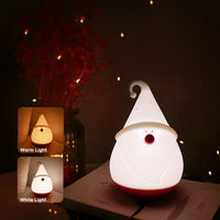 Silicone Snowman Santa Lamp